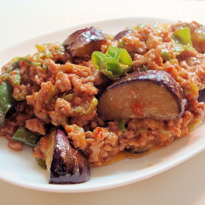 旬の野菜が美味しい★麻婆なす~♪
